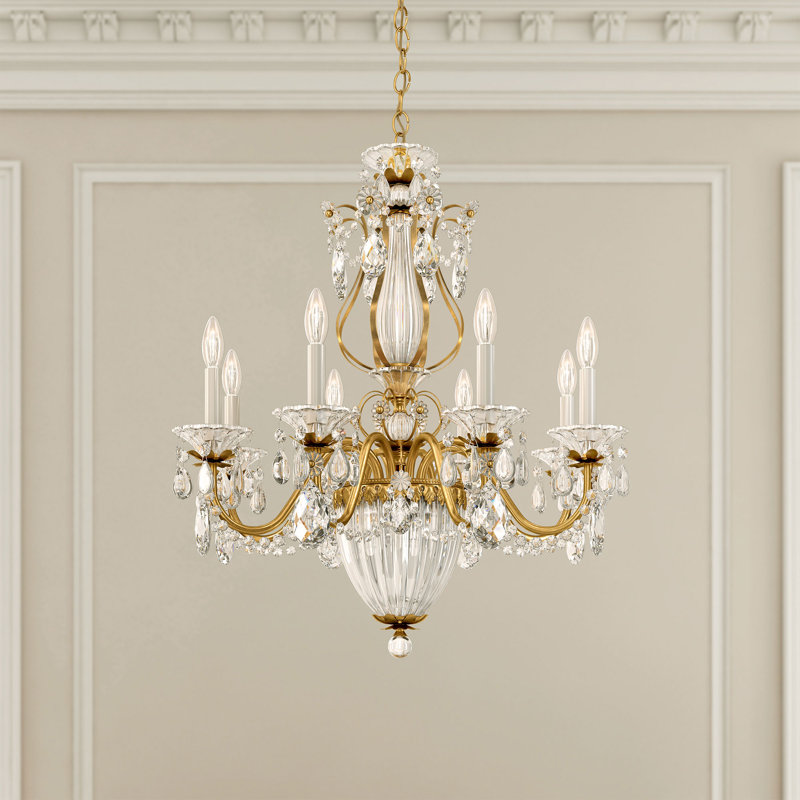 Bagatelle 11 - Light Classic / Traditional Chandelier, Aurelia Gold, Heritage