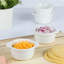 Martha Stewart Everyday 4 Piece 4 Inch Stoneware Ramekin Set In White