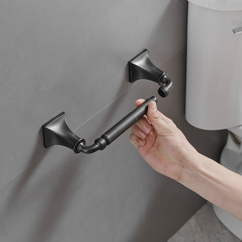 4 - Piece Bathroom Hardware Set, Oil Rubbed Bronze