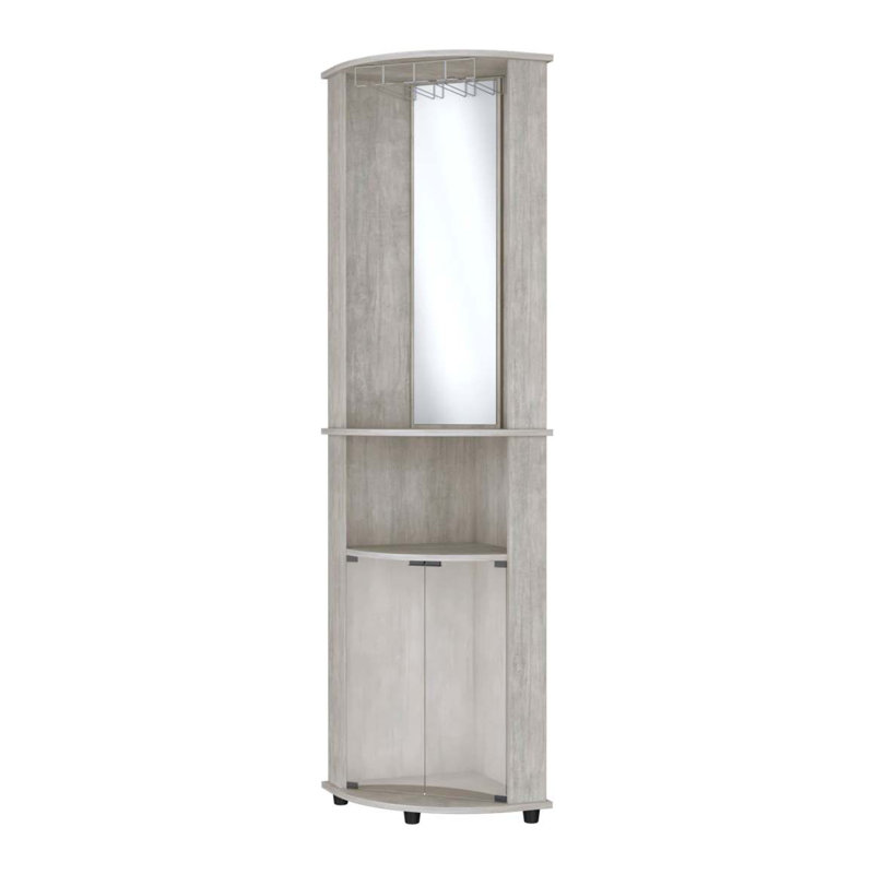 Bar 3 tablettes en béton, Gris