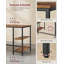 Computer Desk, Office Desk, Writing Desk With 3 Shelves, 2 Drawers, 60 X 140 X 76 Cm, For Home Office, Living Room, Industrial Style-502454278