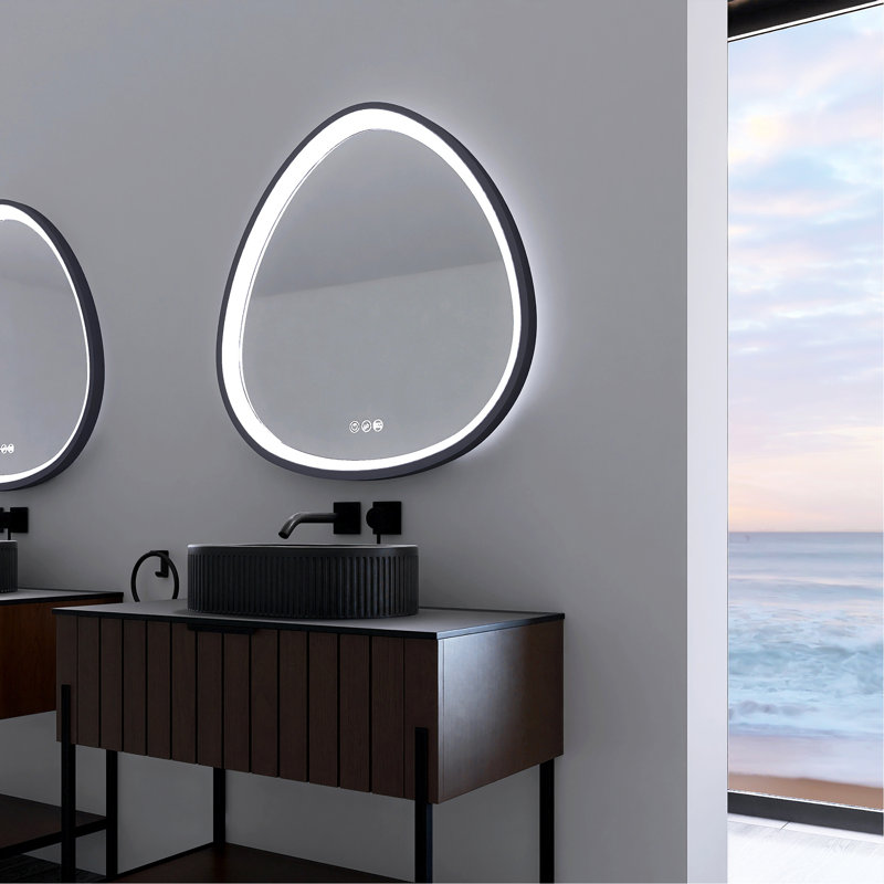 Miroir de salle de bain innovant avec fonctions avancées pour une expérience de salle de bain idéale