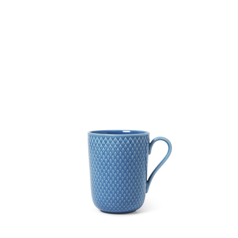 Porcelain Coffee Mug, Blue
