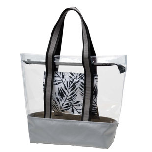 Luxury Designer Clear Transparent Jelly Handbags For Women Pvc Tote Bags  Work Large Capacity Shoulder Bag Versatile 2023 Fashion