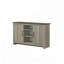 Console avec tablettes et portes d'armoire