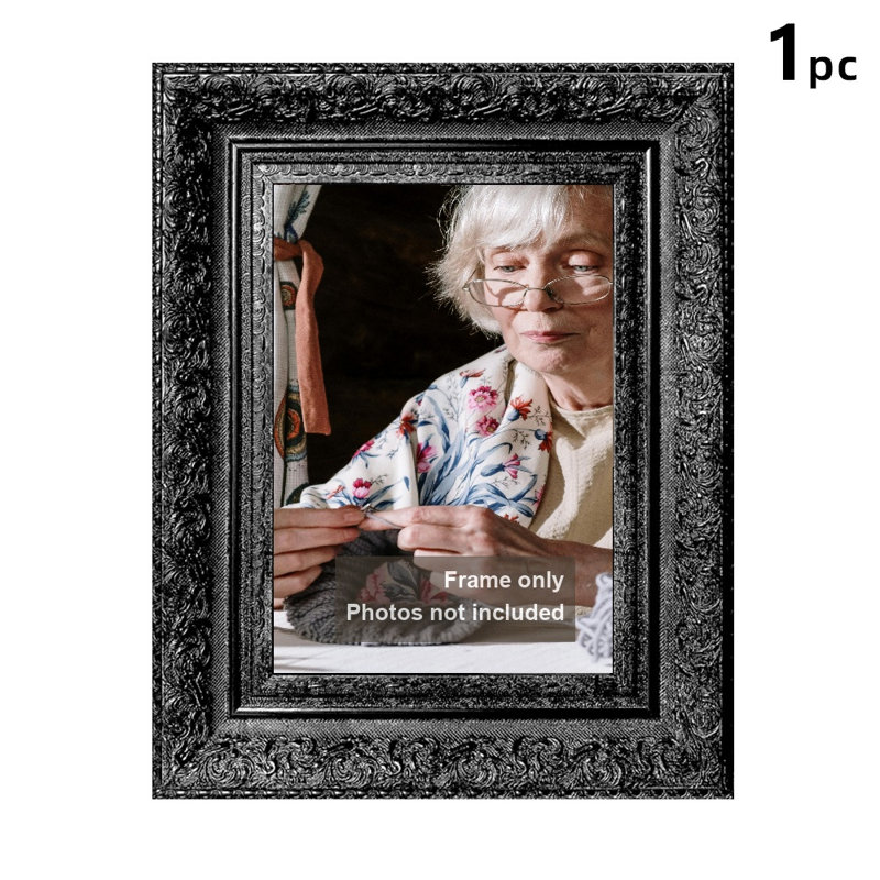8" x 10" Black 1PC Sophisticated Picture Frame for Living Room Decor