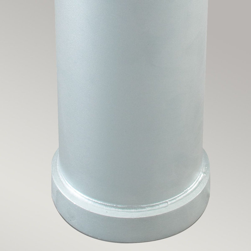 Shadyvale Transparent Bollards, 490cm H x 165cm W x 165cm D, Galvanized
