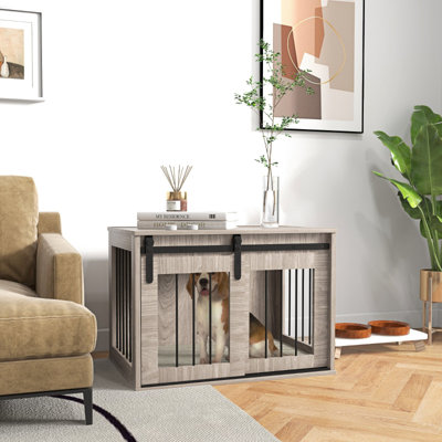 Collapsible Furniture Style Crate with 1 Door