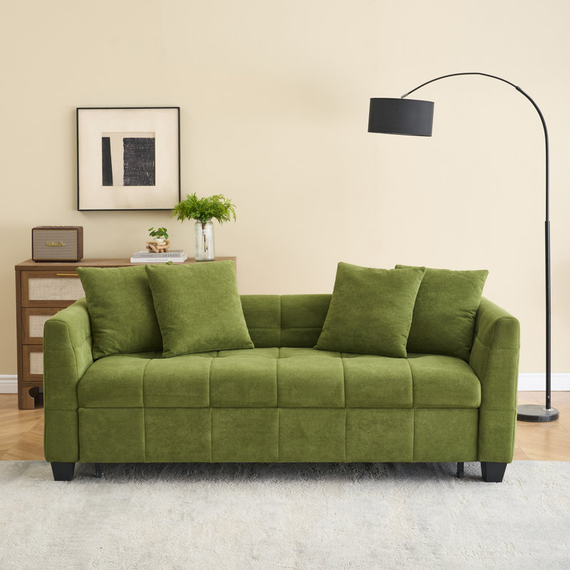 Canapé-lit pliant polyvalent à trois places avec matériaux de qualité supérieure pour le confort de la maison