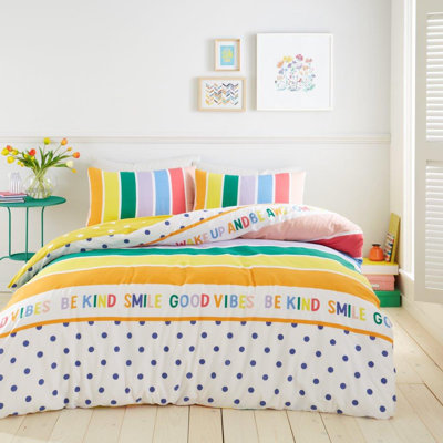 Cotton Blend Floral Duvet Cover Set with Pillowcases