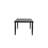 Orlando Metal Dining Table, Brown