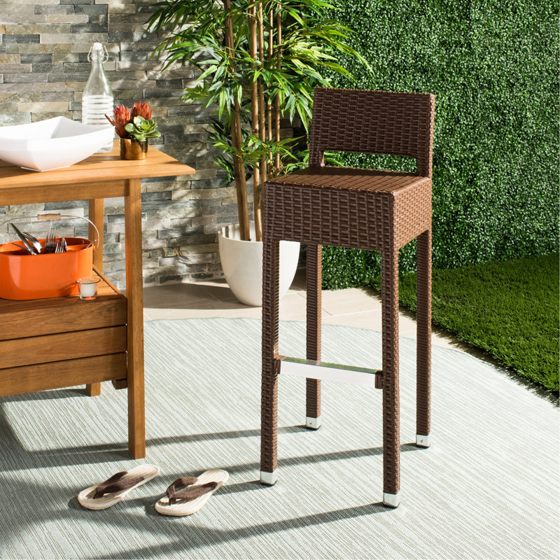 Tabouret de bar 30 po Ousley, Brun