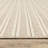 Tavraj Modern Linear Pinstripe Beige / Ivory Indoor/Outdoor Rug-678376640