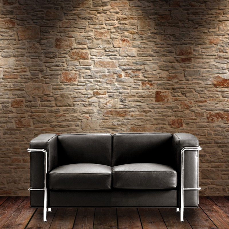 Beck 2 Seater Genuine Leather Loveseat