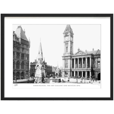 Birmingham, The Art Gallery And Museum 1896 - Single Picture Frame Print