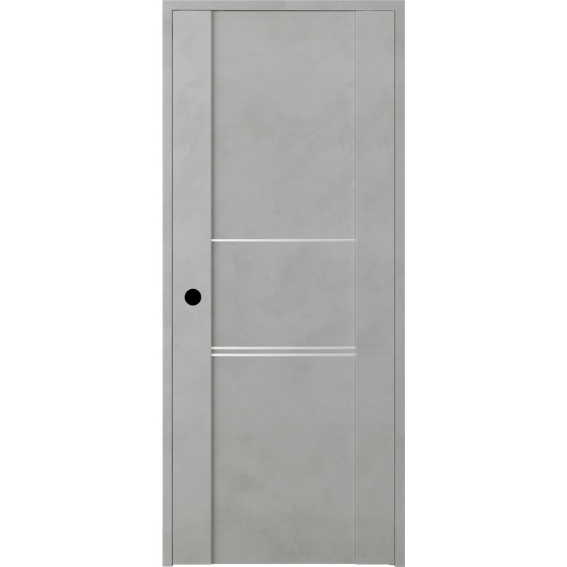 Porte battante simple Avon 01 3H DIY-FRIENDLY, Droite, Chêne Veralinga, 23,875 po x 79,37 po