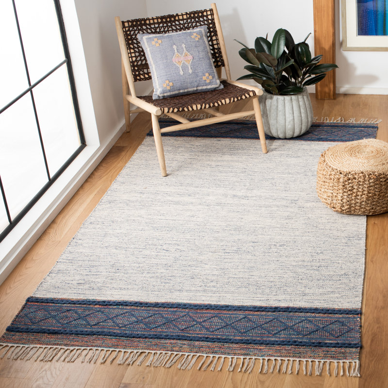 Montauk Hand Loomed Cotton Rug, Rectangle 6' x 9'