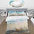 Coastal Seashore - Modern Beach Duvet Cover Set - Microfiber Polyester-1146381191