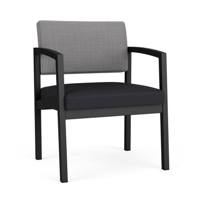 Chaise d'invité en acier Lenox
