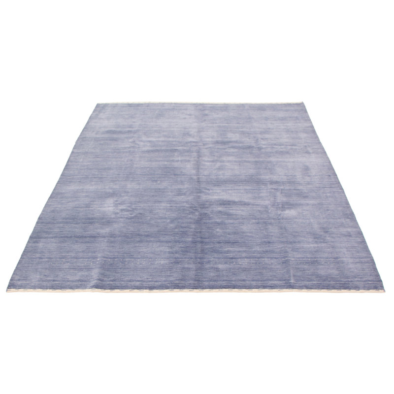 Tapis bleu clair Humaira Gabbeh 8 pi 4 po x 9 pi 10 po