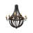 12 - Light Dimmable Empire Chandelier