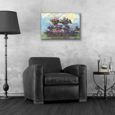 " Violets " by Carol Rowan