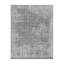 Phoebe Machine WashableGeometric Area Rug in Light Gray/Blue-1316590824