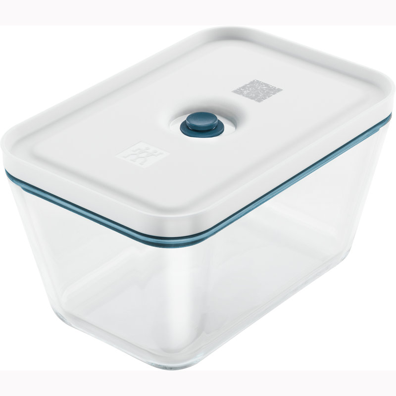 ZWILLING Fresh & Save Glass Airtight Food Storage Container, Meal Prep Container, Large, La Mer