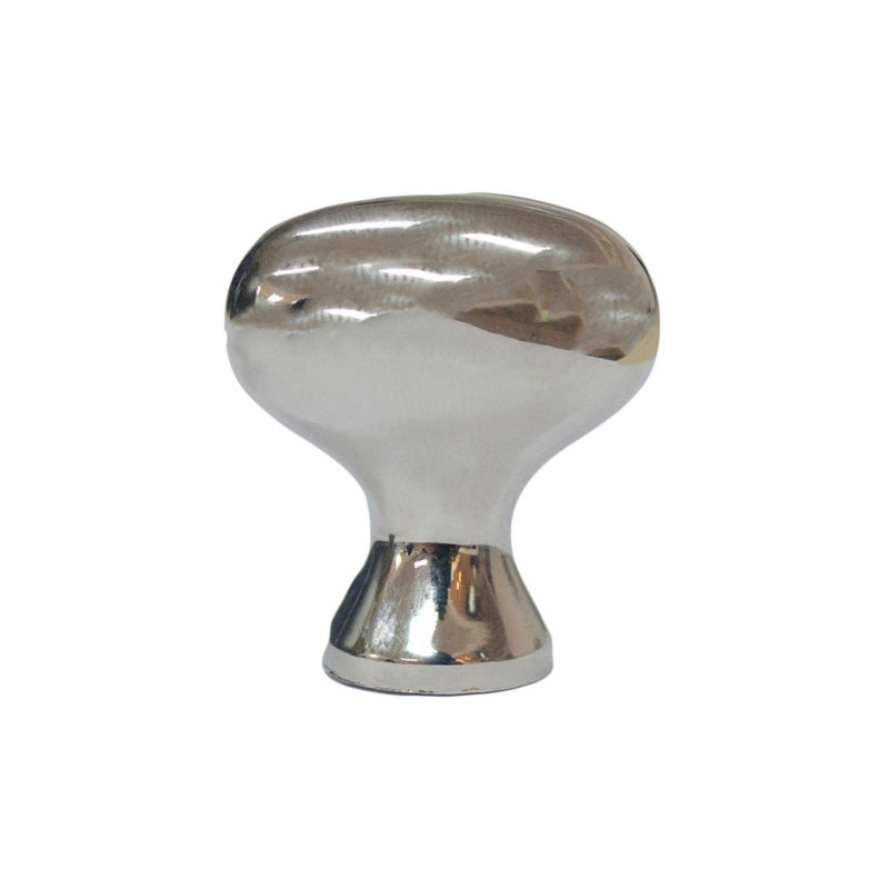 Dihein Mushroom Knob Multipack, Polished Nickel