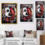 Étang mural Sakura Yin et Yang Koi-2075576280-2075576284