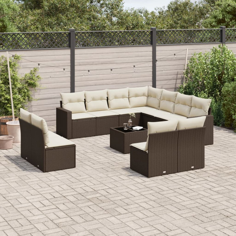 Ensemble de canapé de jardin Vidaxl