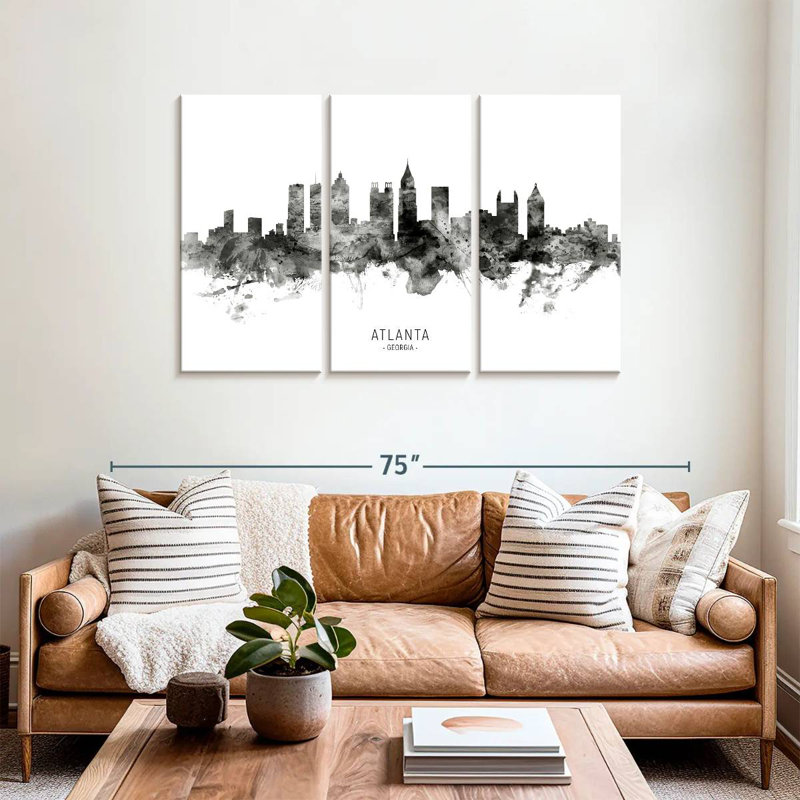 Atlanta, Géorgie, horizon III, H 36 po x l 57 po
