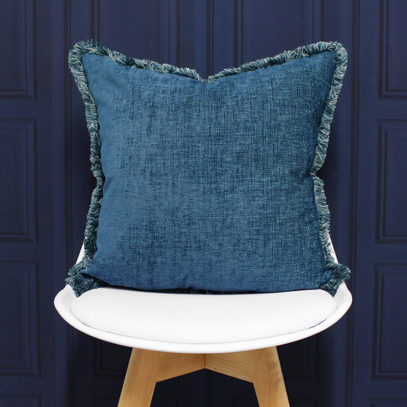 Square Pillow Cover, Teal