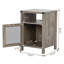 Table de chevet Pereda en gris
