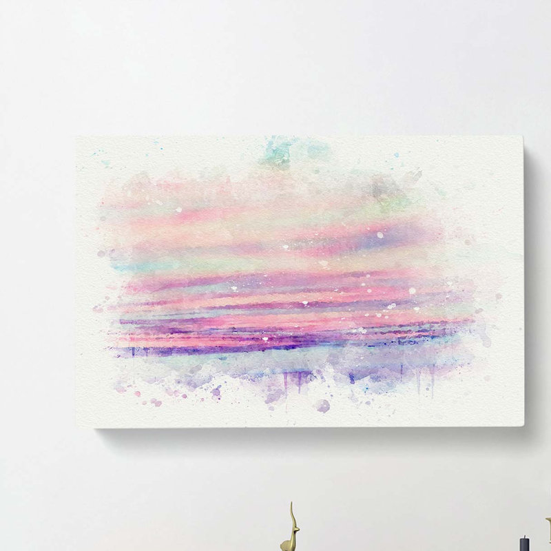 Pastel Sky In Abstract - Wrapped Canvas, 50cm H x 76cm W x 3cm D