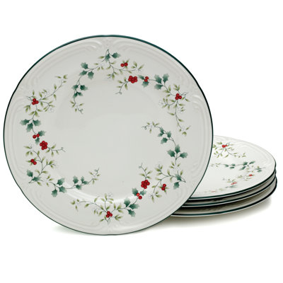 Assiettes plates 10,5 po Pfaltzgraff Winterberry