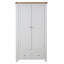 Melbourne 2 Door Solid + Manufactured Wood Wardrobe