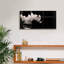  'Dark Flourish' by Decent Exposures Canvas Wall Art, 24" x 12"