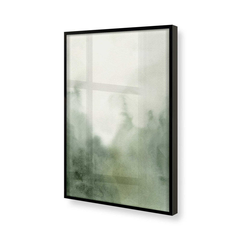 «Mute Forest Shadows I Print», Cadre photo noir simple, H 17 po x l 13 po