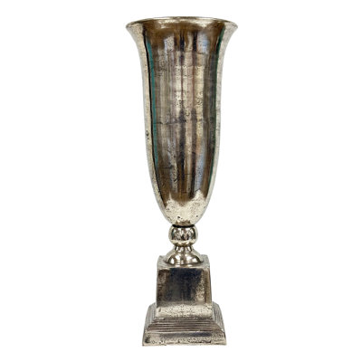 TRUMPET-STYLE PEDESTAL URN VASE