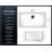 Luxury 36-Inch Solid Fireclay Farmhouse Sink, Flat Front-82987245