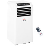 HomCom 8000 BTU Portable Air Conditioner for 344 Square Feet with Remote Included