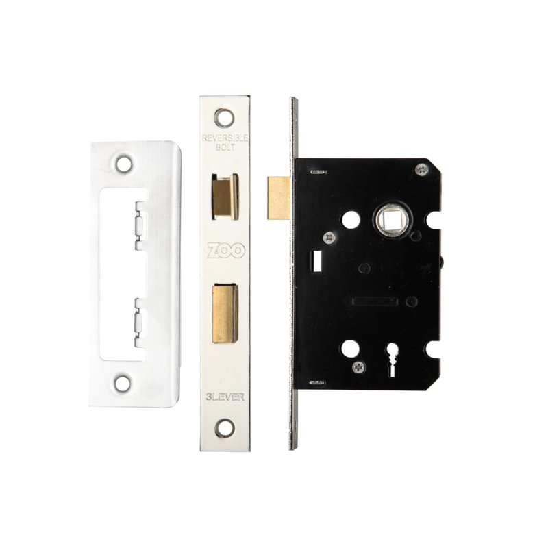 3 Lever Sashlock, Stainless Steel