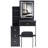 Ray Cabinet Vanity Table with Padded Stool-184102689