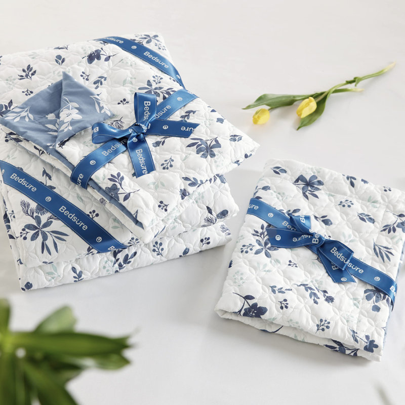 Bedsure Quilt Bedding Set Pre-Washed Quilt Set, King
