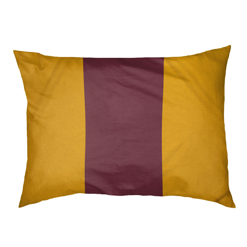 Coussin Washington, Grand (l 50 po x P 40 po x H 7 po), Doré / Bourgogne