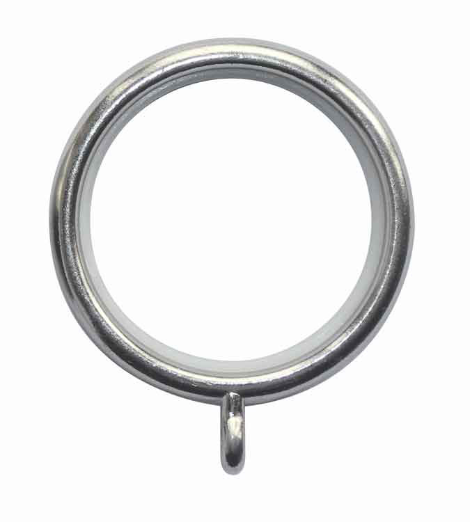 2.8cm Curtain Rings, Silver