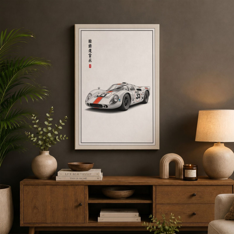 Print, 24x16 - 61.0 x 40.6 cm, Teal Border