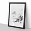 Lake & Mountains by Hashimoto Gaho - Picture Frame Painting Print-55582393-55582396