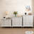White Solid + Manufactured Wood Accent Cabinet-1894397198
